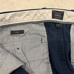 J.Crew Navy Stretch Trousers